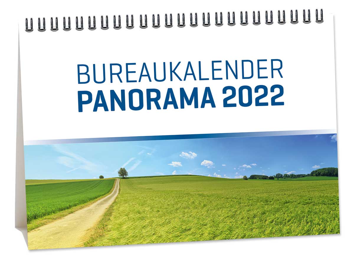 A5 Bureaukalender Panorama 2022 A5 Bureaukalender Panorama 2022
