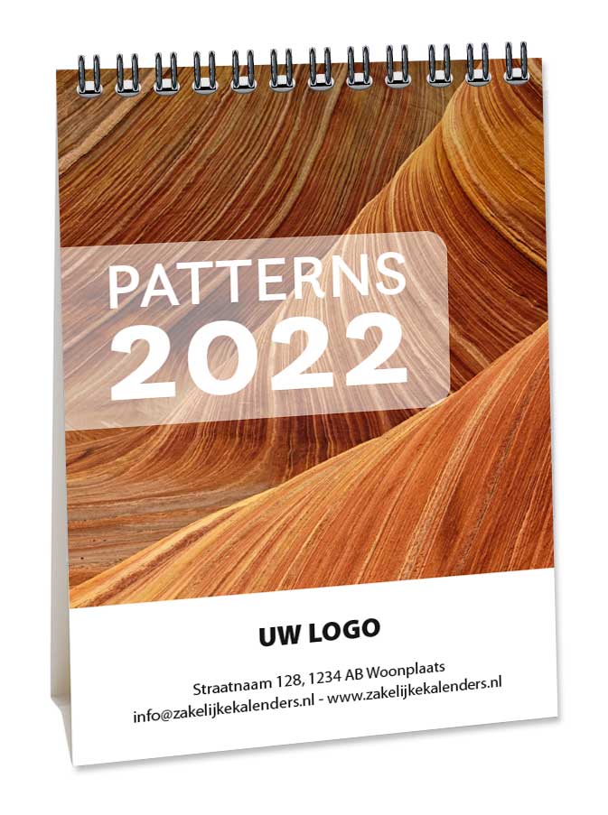 A6 Bureaukalender Patterns 2022 A6 Bureaukalender Patterns 2022