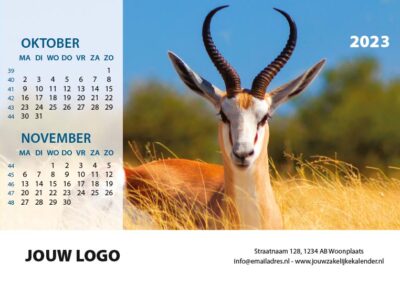 A6 Bureaukalender Beestenboel 2023