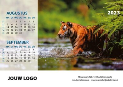 A6 Bureaukalender Beestenboel 2023