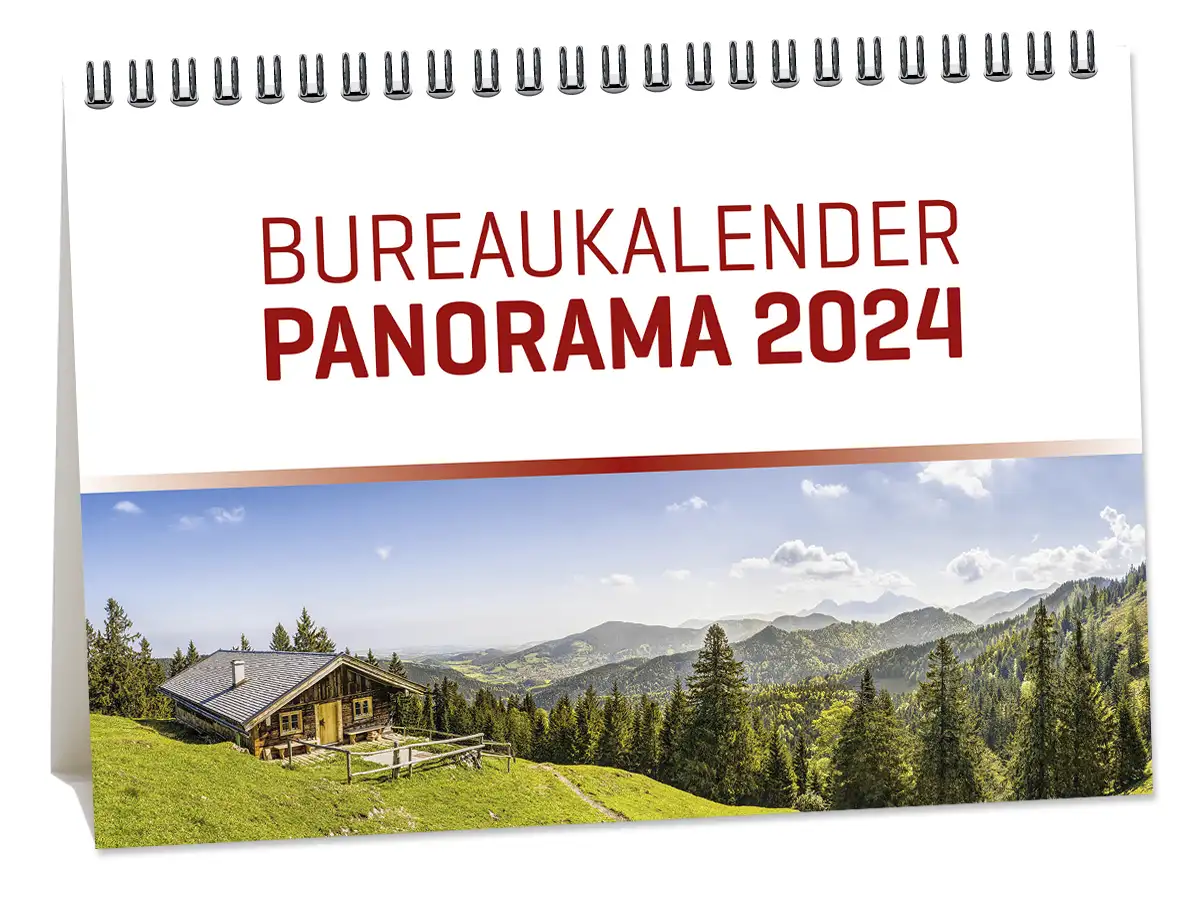 A5 kalenders met logo Panorama 2024